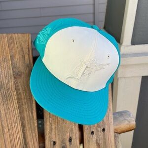 Florida Miami Marlins Hat Cap 1997 World Series Patch Size 7 1/4 New Era